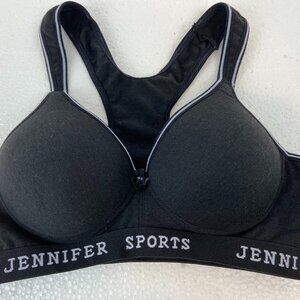 Jennifer sports  Logo Bra Push Sz 32B